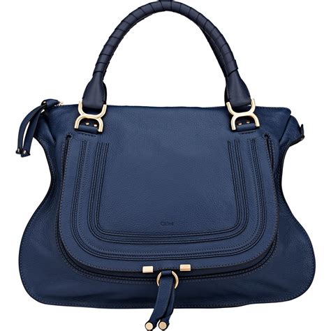 chloe marcie wallet blue|chloe marcie large satchel.